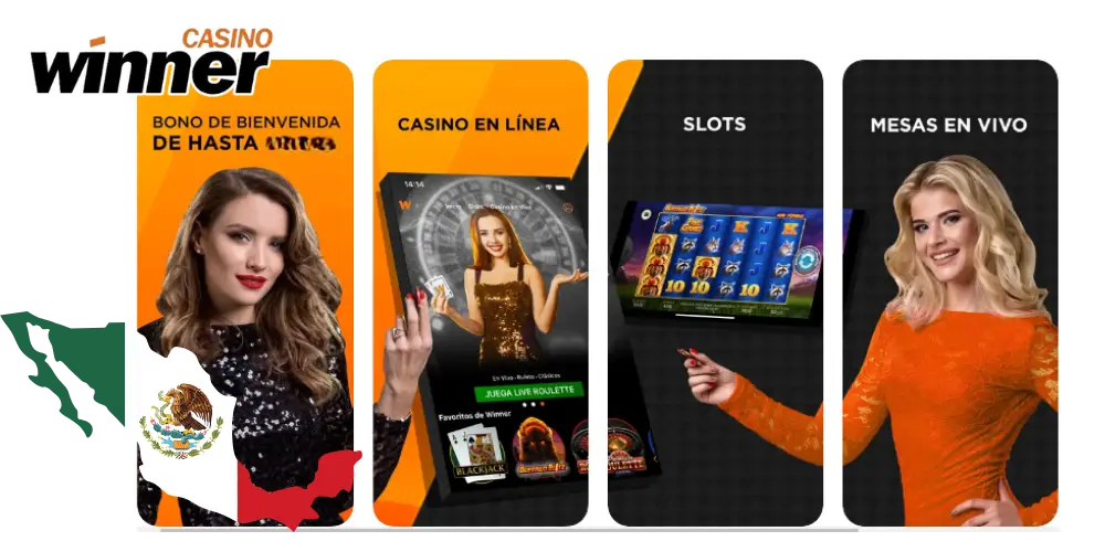 Aplicación de casino ganadora